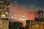 Нічна атака на Київ: горіли кафе в Солом'янському та склад в Оболонському районах