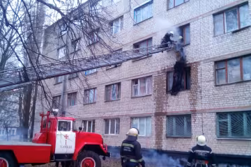 Пожежа в Харкові, фото: Наш город Харьков