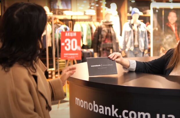 Монобанк, скріншот з відео