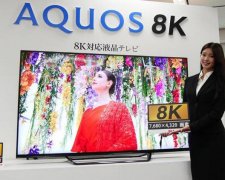 Створено перший у світі телевізор з якістю 8K