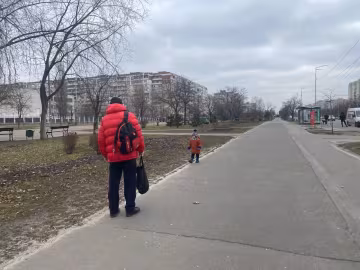 Тато та дитина, українці. Фото: Знай.ua