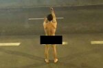 Голий українець попрощався з роботою в Польщі, фото: Gazeta Wroclawska