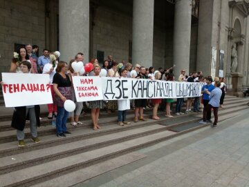 протесты в Беларуси, фото из свободных джеоел