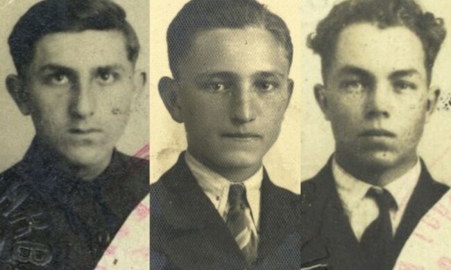 Расстрелянные НКВД украинцы, фото из свободных источников