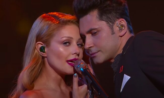 Тина Кароль и Дан Балан, скриншот из youtube