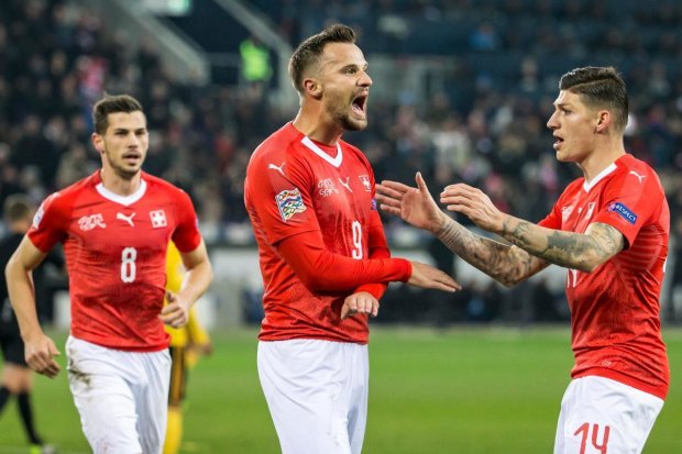 Збірна Швейцарії розгромила потужних бельгійців, у матчі повторили унікальне досягнення Бєланова