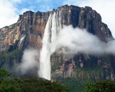 Красу найвищого водоспаду світу показали з повітря