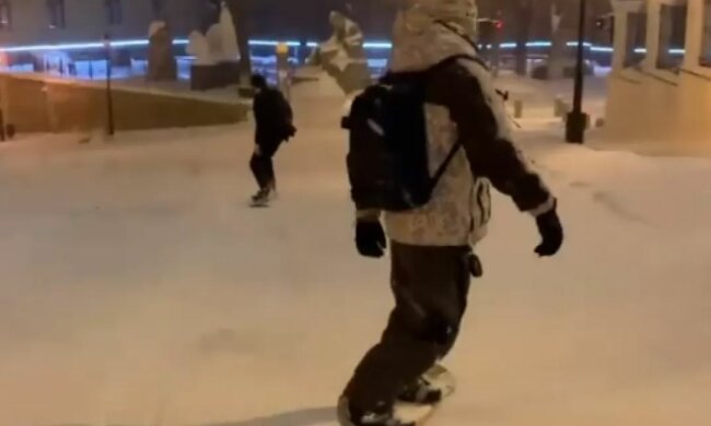 Сноубордисты, фото: Telegram