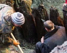 На Поштовій площі знайшли фортифікаційні споруди XVII століття
