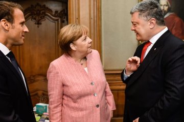 Порошенко и Меркель