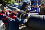 Ремонт теплосети во Львове: горячая вода