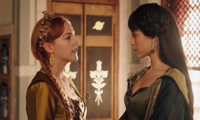 Акторки, скриншот youtube Великолепный век - Muhteşem Yüzyıl