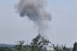 Вибух на Антонівському мосту. Фото: скриншот з відео