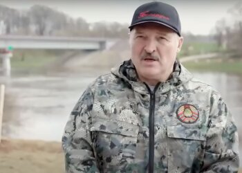 Александр Лукашенко, скриншот из видео