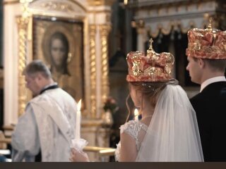 Венчание: фото скрин Ютуб
