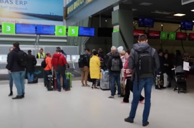 Аэропорт Борисполь, кадр из видео, изображение иллюстративное: YouTube