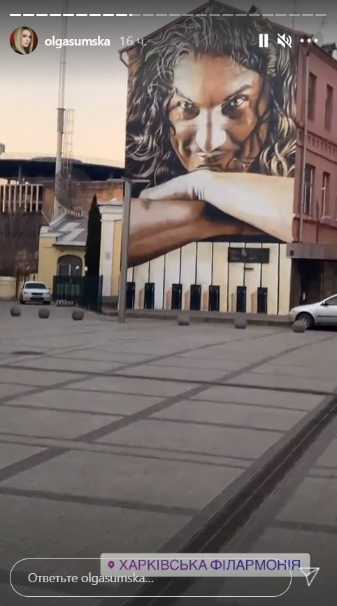 Історія Ольги Сумської, скріншот: Instagram