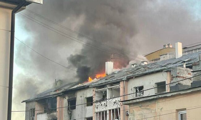 Обстріл Львова, фото Telegram