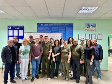 Экоинспекторы Житомирской области сдали кровь для спасения жизней