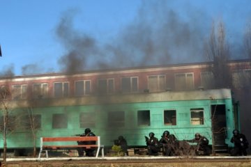 Український спецназ "звільнив заручників" з потяга