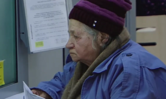 Пенсіонерка. Фото: скрін youtube