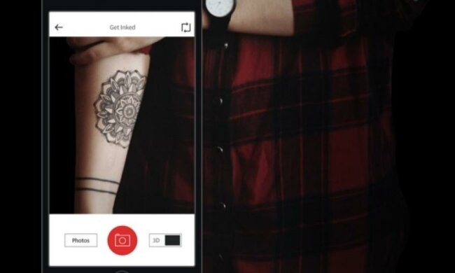 Приміряти татуювання можна за допомогою смартфона (відео)