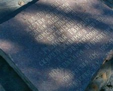 Фото дня: Молодою гвардією накрили каналізаційний люк у "ЛНР"