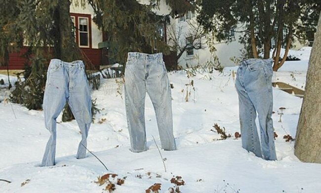 Взимку американські привиди носять джинси (фото)