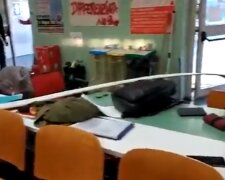 Землетрус в Італії, скріншот з відео