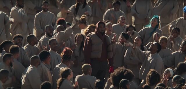 Каньє Уест, кадр з кліпу