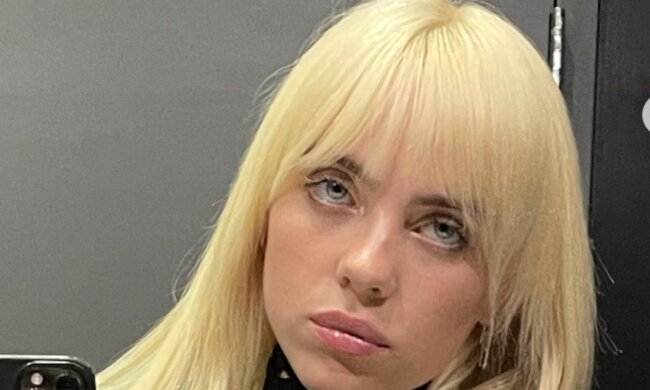 Скрін, Instagram Біллі Айліш