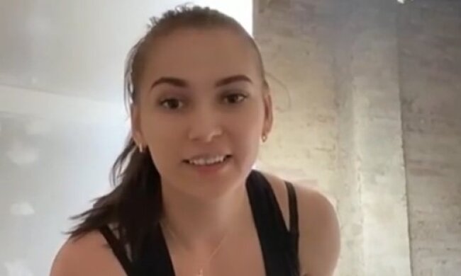 Украинка из Закарпатья. Фото скриншот с TikTok