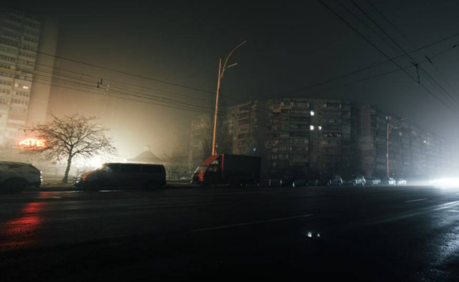 Відключення світла, фото з соцмереж