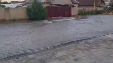 Прорив магістрального водопроводу в Біляївці, Одеська область