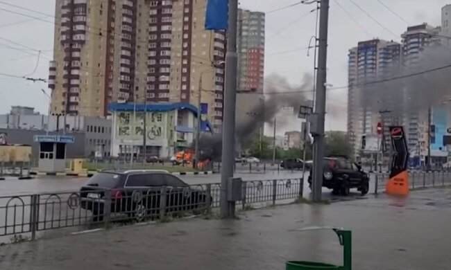 Взрывы в Харькове. Фото: Telegram