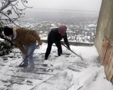 Июль, привет: Закарпатье похвасталось мокрым снегом