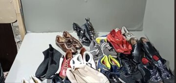 Обувь в секонд-хенде: фото скрин Ютуб