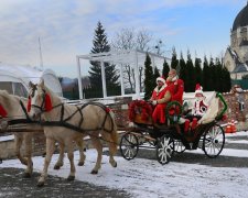 Чарівні сани і новорічне диво: Святий Миколай відкрив резиденцію, маленькі українці у захваті