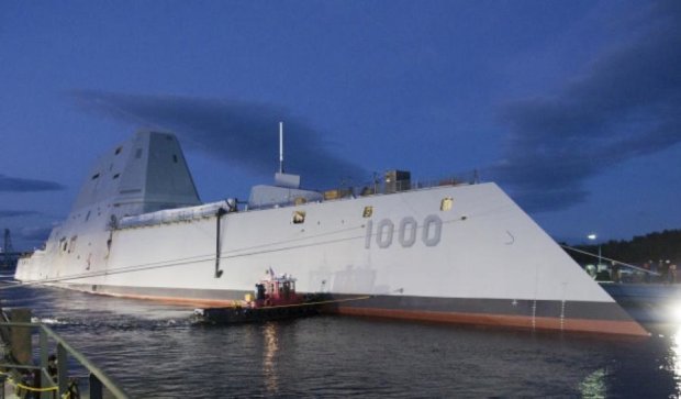 Американский «стелс»-эсминец нового поколения скоро выйдет в море (видео)