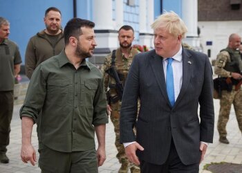Володимир Зеленський та Борис Джонсон, фото: Instagram