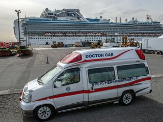 Лайнер Diamond Princess, фото: CNN