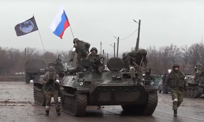 Российские оккупанты, фото: YouTube