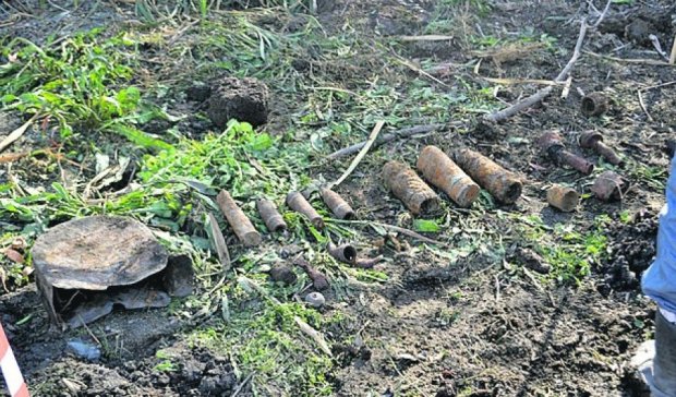 Из-за пожара на Киевщине взрываются боеприпасы Второй мировой войны