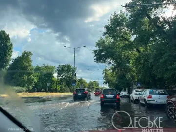 Затопление на Балковской в Одессе