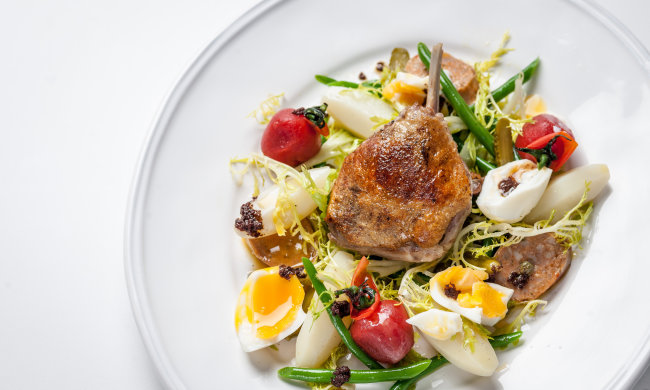 Простий рецепт смаженої качки з цитрусовим салатом