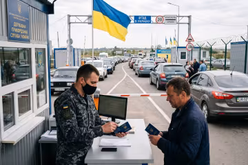 перетин кордону паспортний контроль