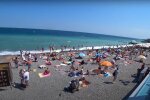 пляж, скриншот из видео