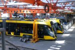 Пошкоджені трамваї PESA у депо імені Шевченка після ракетного удару