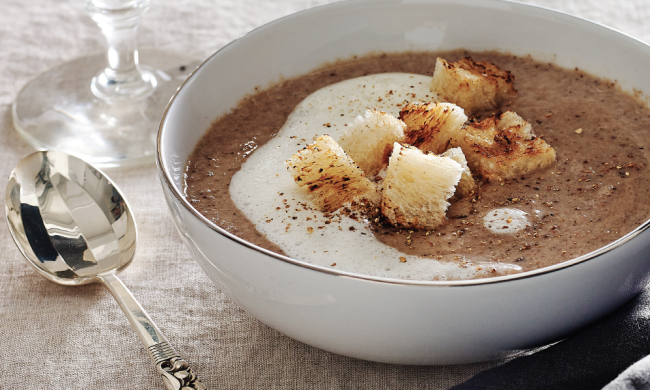 Незвичайний рецепт грибного "капучіно"