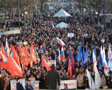 Кадыров сгоняет чеченцев на митинг в поддержку "Крымнаша"